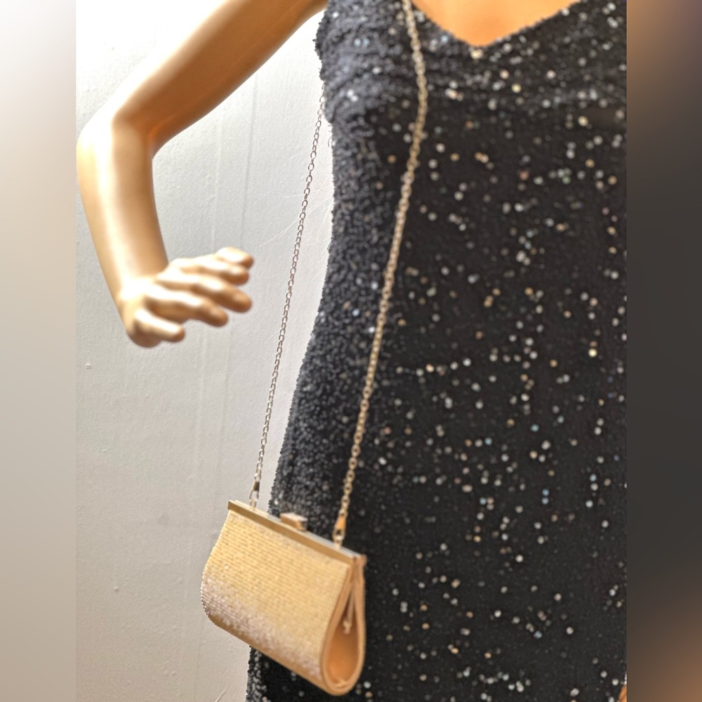 DAYANA FONTANA NYC Diamante Clutch Bag